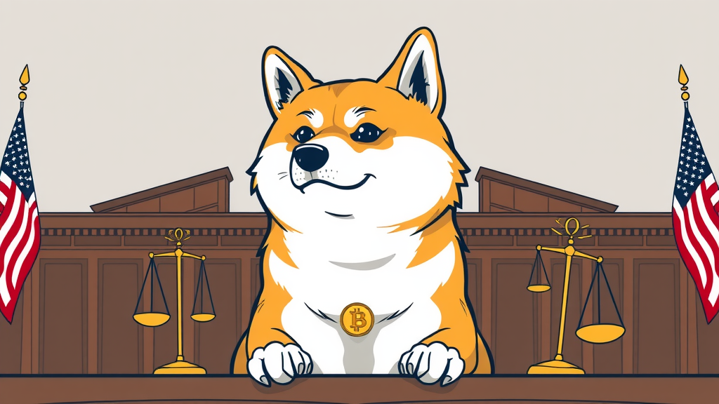 Dogecoin Sous Tension : Quand la Crypto Rencontre la Loi Fédérale