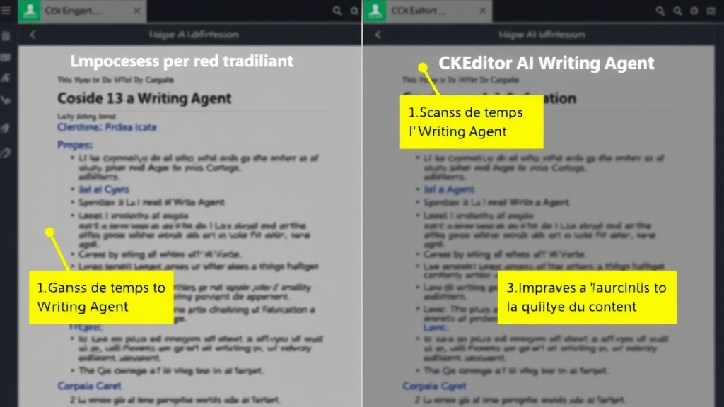 Illustration complémentaire sur CKEditor AI Writing Agent