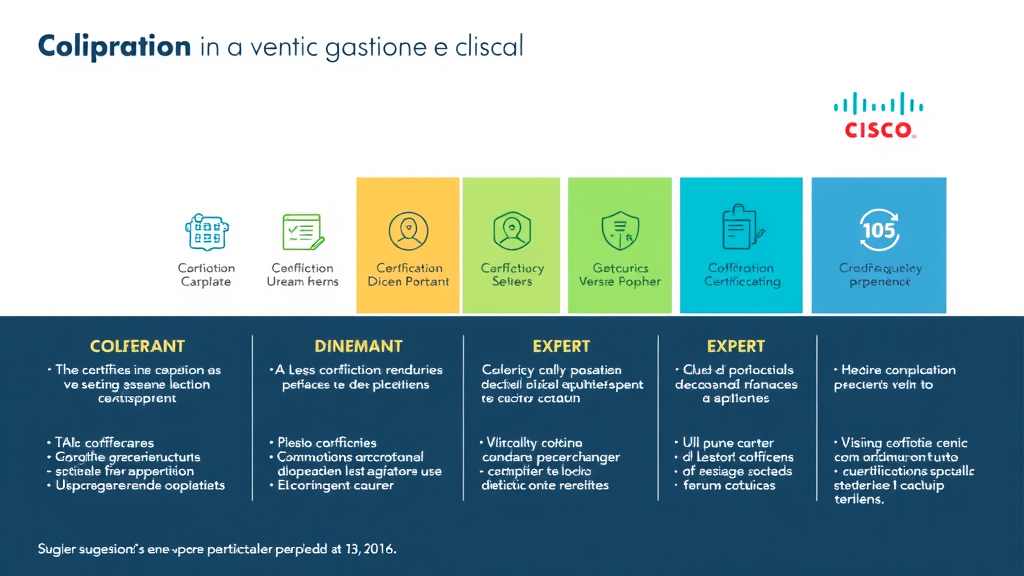Illustration complémentaire sur certifications Cisco IA