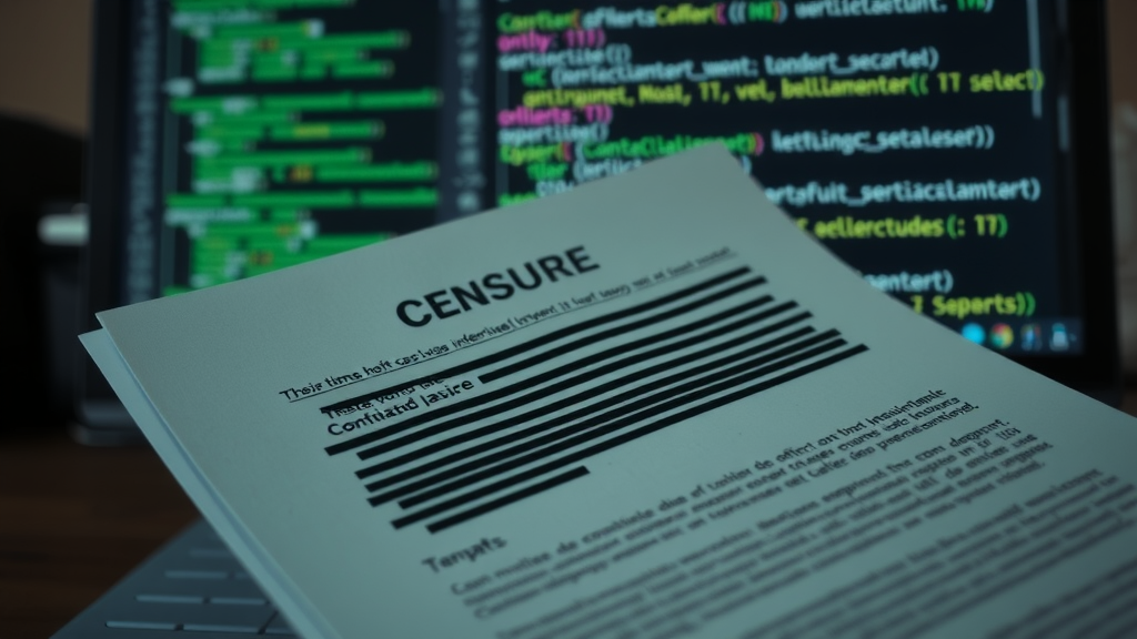 Documents de l'Armée de l'Air sur l'IA générative : des pages entières censurées