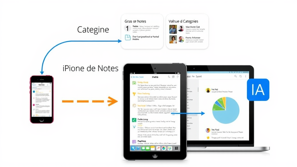 Illustration complémentaire sur automatisation notes Apple