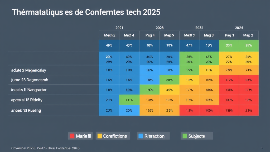 Illustration complémentaire sur conférences tech 2025