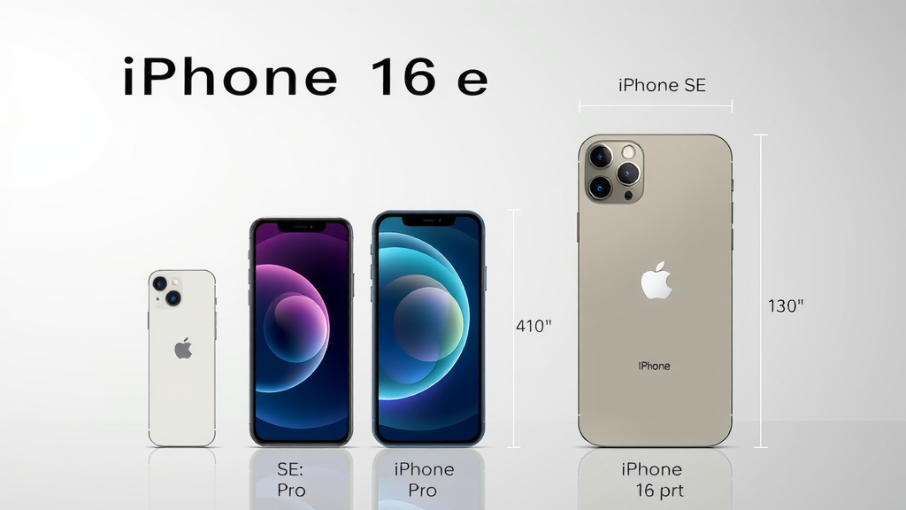 Illustration complémentaire sur iPhone 16E