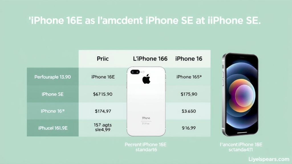 Illustration complémentaire sur iPhone 16E
