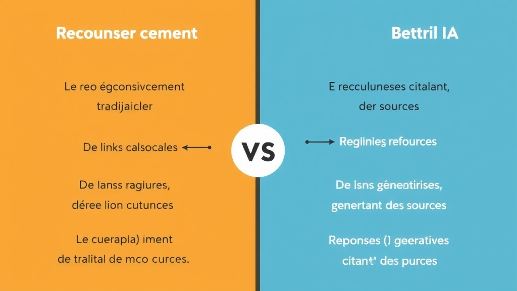Illustration complémentaire sur visibilité moteurs recherche IA