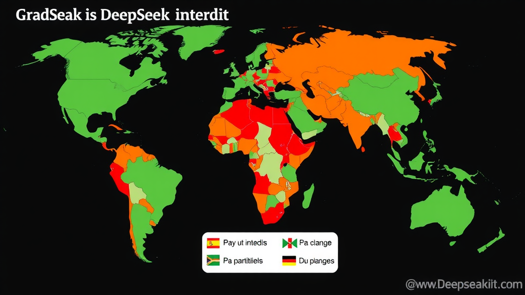 DeepSeek interdit : quels pays bloquent l'IA chinoise et pourquoi en 2025