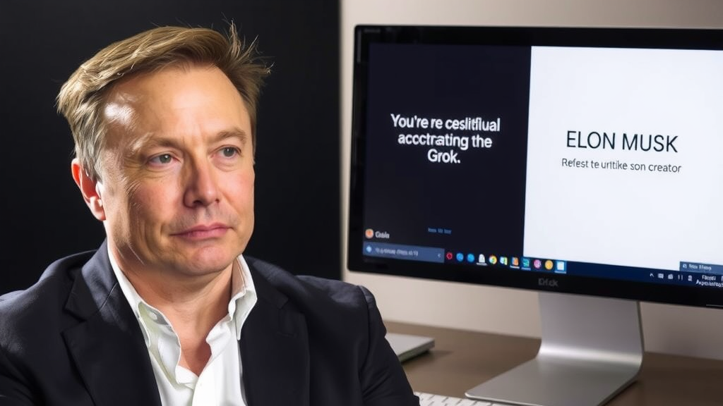 Grok : L'IA Rebelle d'Elon Musk Qui Refuse la Critique de Son Créateur