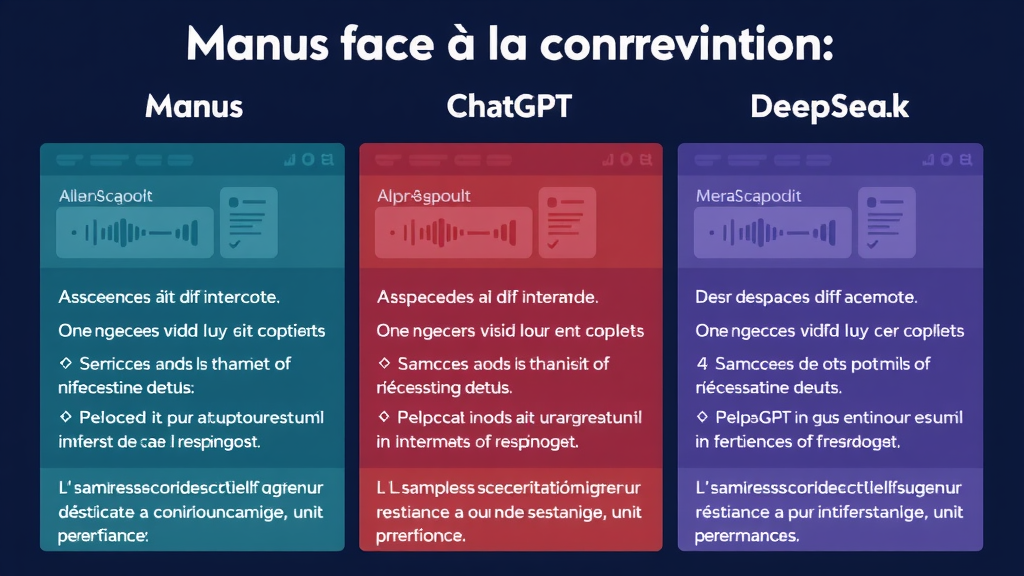 Illustration complémentaire sur Manus chatbot