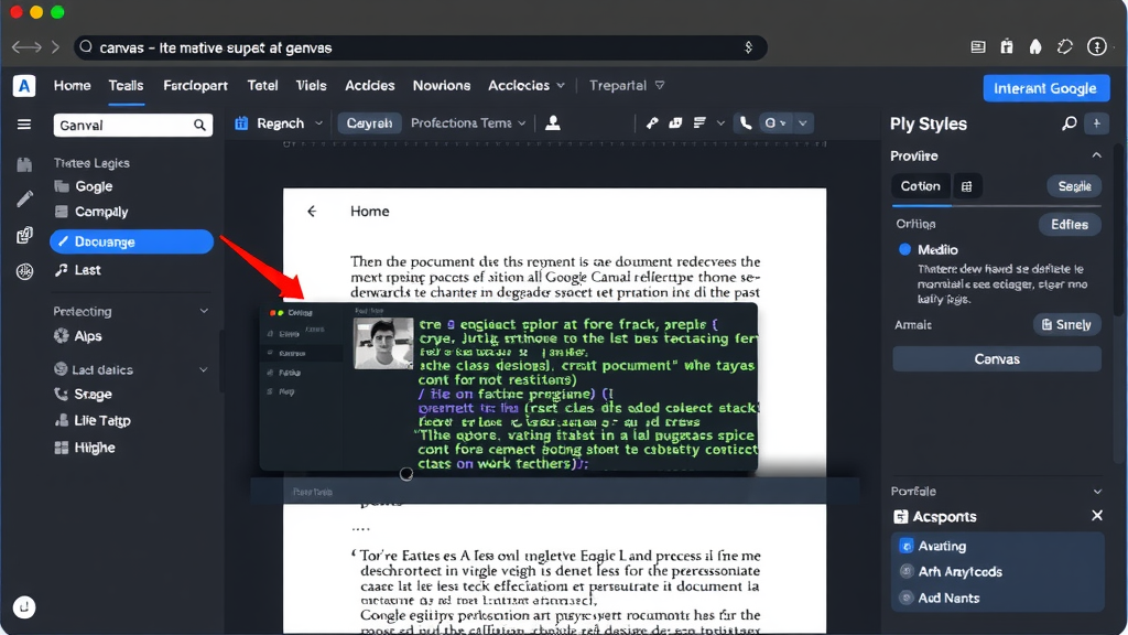 Canvas de Google Gemini : Guide complet pour maîtriser ce nouvel outil IA en 2025