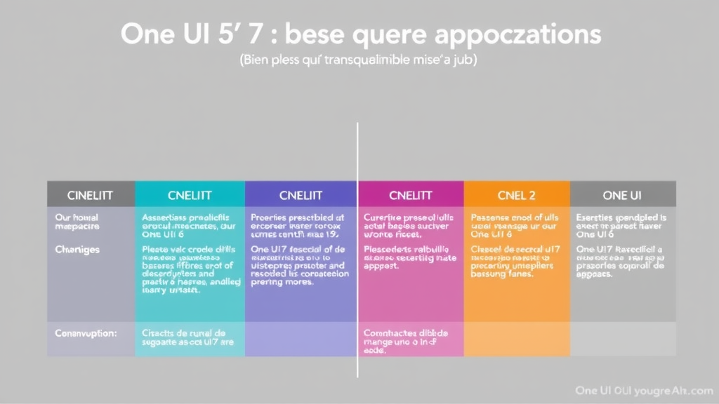 Illustration complémentaire sur One UI 7
