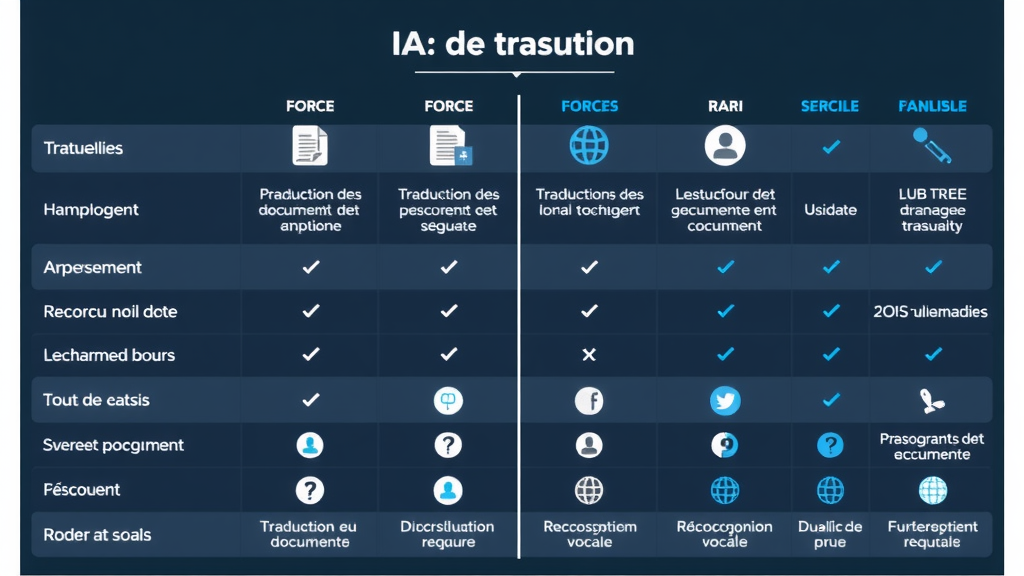 Illustration complémentaire sur IA traduction
