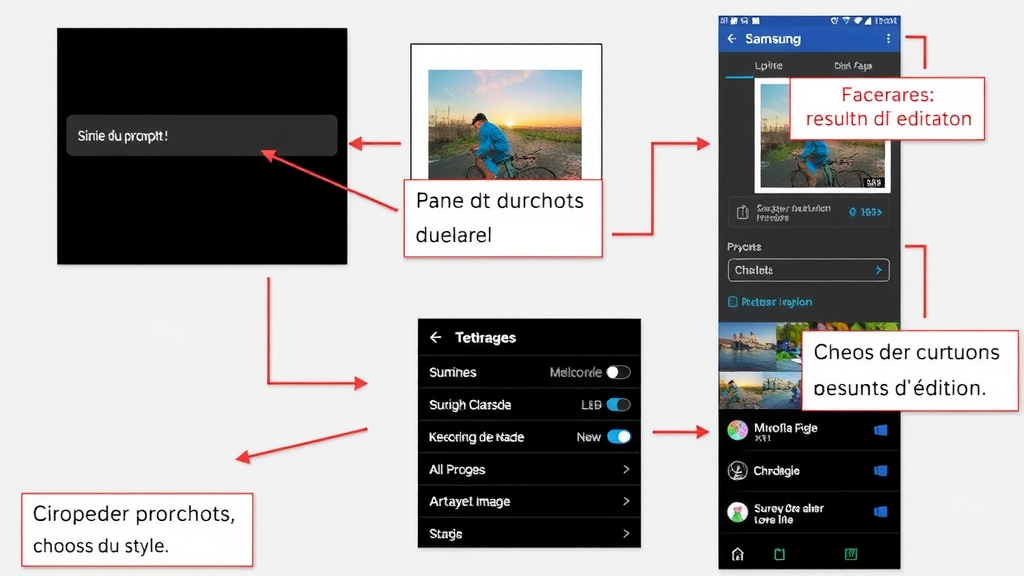 Illustration complémentaire sur Galaxy AI