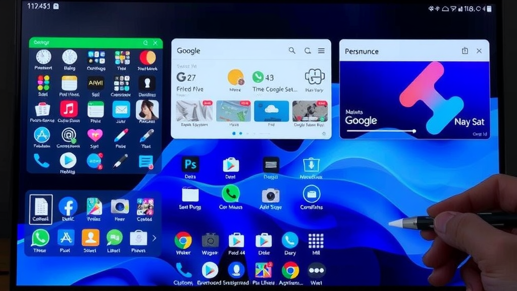 Illustration complémentaire sur Samsung Galaxy Tab S10 FE