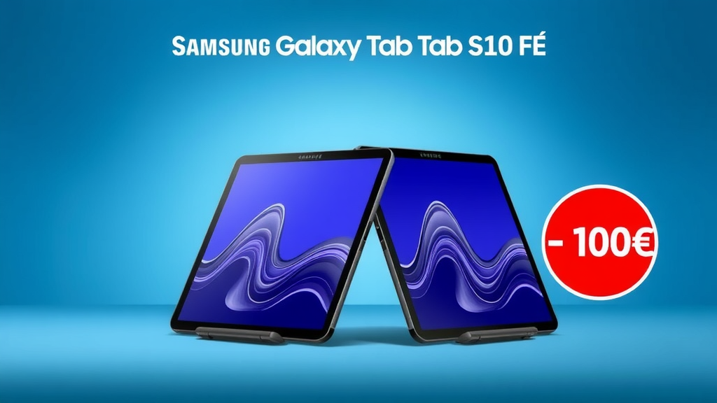 Comment obtenir les Samsung Galaxy Tab S10 FE et S10 FE Plus 100€ moins cher