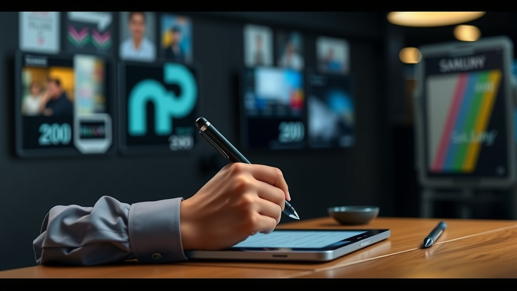 Illustration complémentaire sur Samsung Galaxy Tab S10 FE