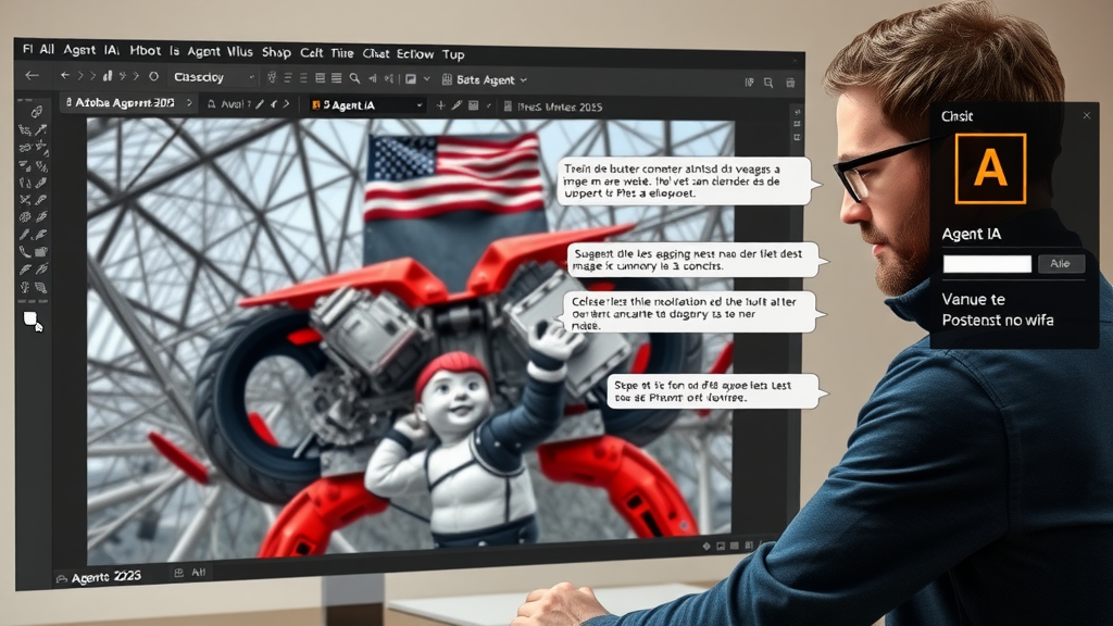 Les agents IA créatifs d'Adobe : comment ils vont transformer Photoshop et Premiere en 2025