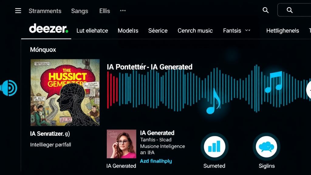 Explosion des musiques générées par IA sur Deezer : 20 000 titres par jour en 2025