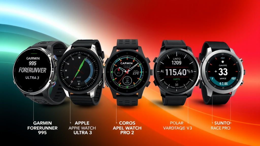 Les 10 meilleures montres de running en 2025 : guide d'achat complet