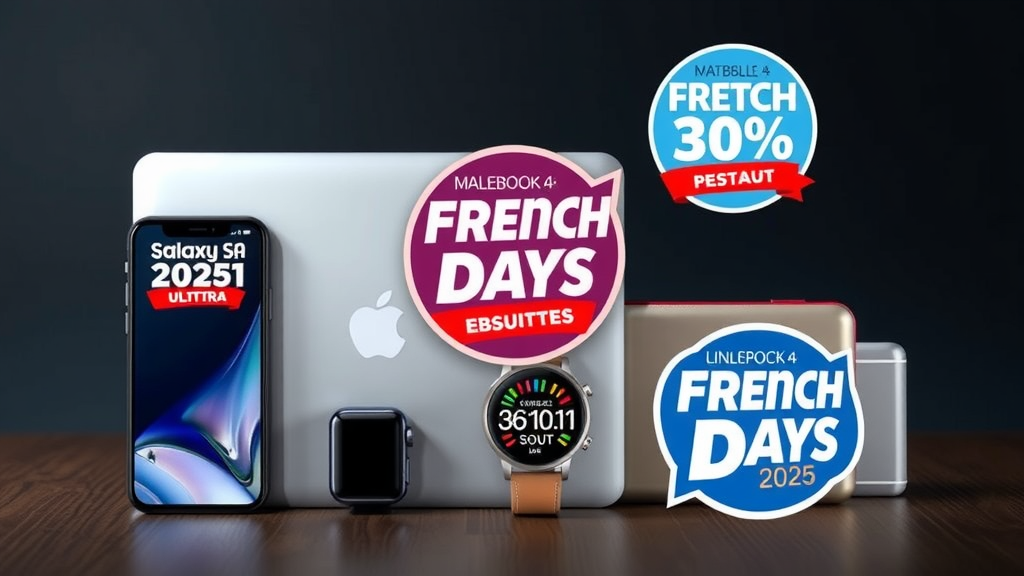 French Days 2025 : Top 20 des Meilleures Offres Tech à Saisir Maintenant