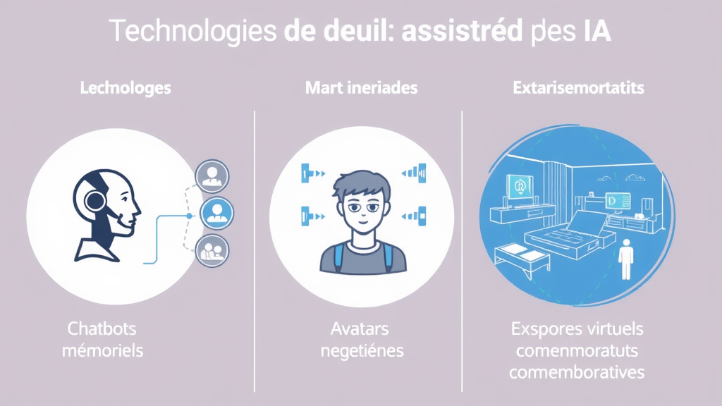 Illustration complémentaire sur deuil assisté par IA