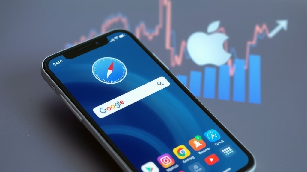 Safari vs Google : Comment la déclaration d'Apple fait chuter les actions de 7,5%