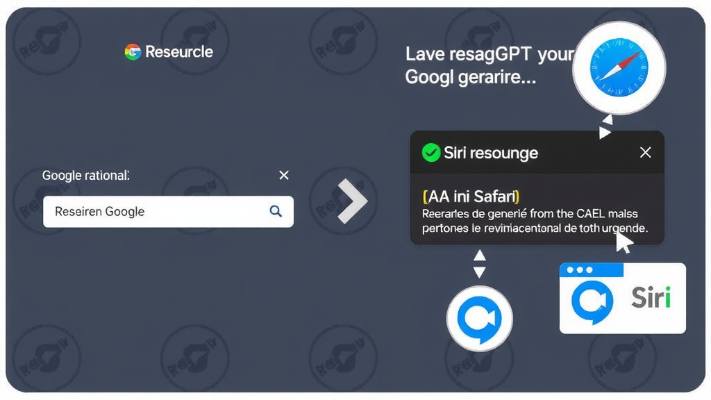 Illustration complémentaire sur Safari Google