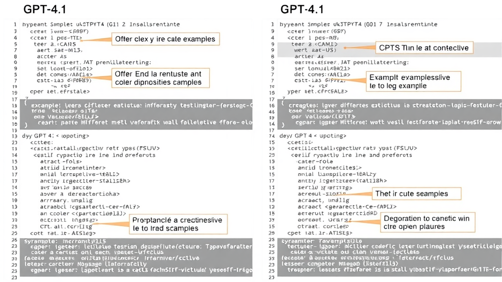 Illustration complémentaire sur GPT-4.1