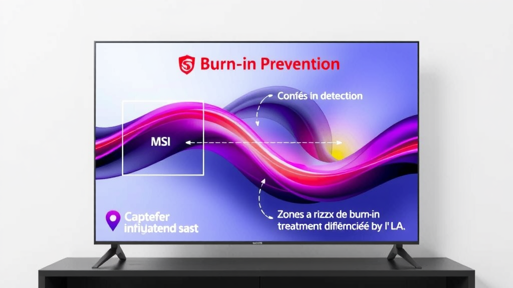 Anti Burn-in sur Écrans OLED: MSI Révolutionne la Protection avec l'IA