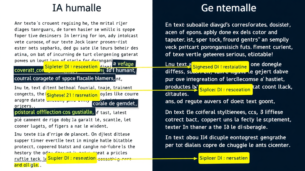Illustration complémentaire sur détecteur contenu IA