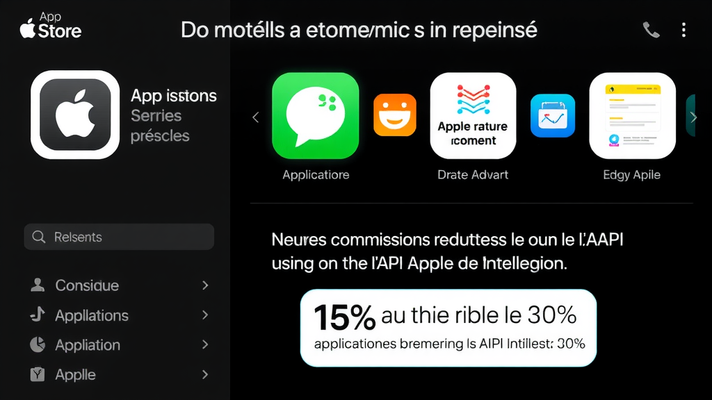 Illustration complémentaire sur Apple Intelligence