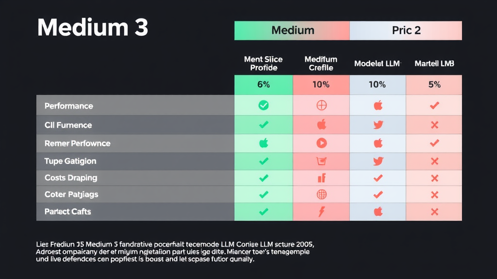 Illustration complémentaire sur Mistral Medium 3