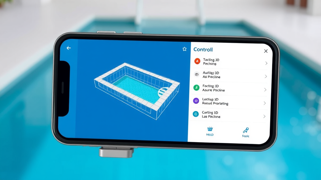 Illustration complémentaire sur robot piscine IA
