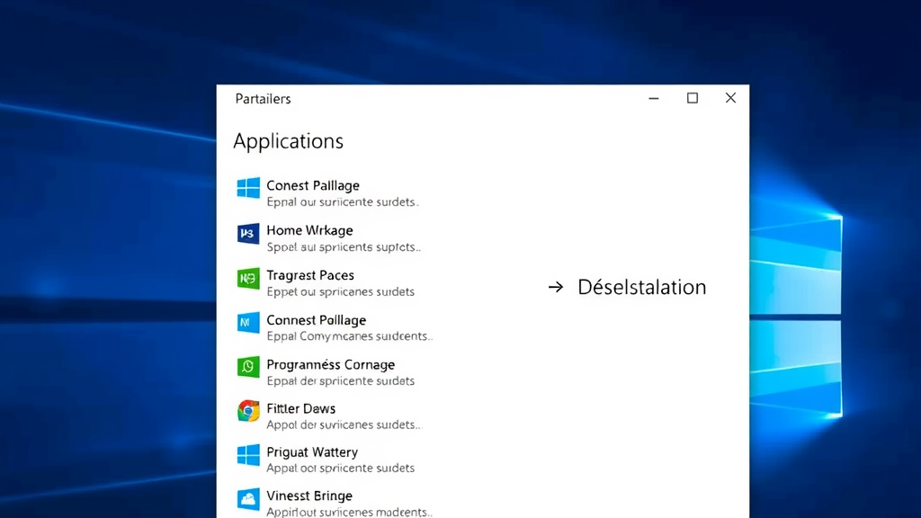 Windows 10 et 11 : 6 Méthodes Efficaces pour Désinstaller des Applications