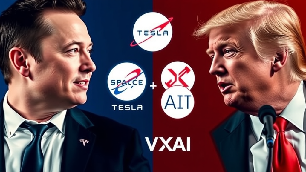 Conflit Trump-Musk: Quels Risques pour Tesla, SpaceX et xAI en 2025?