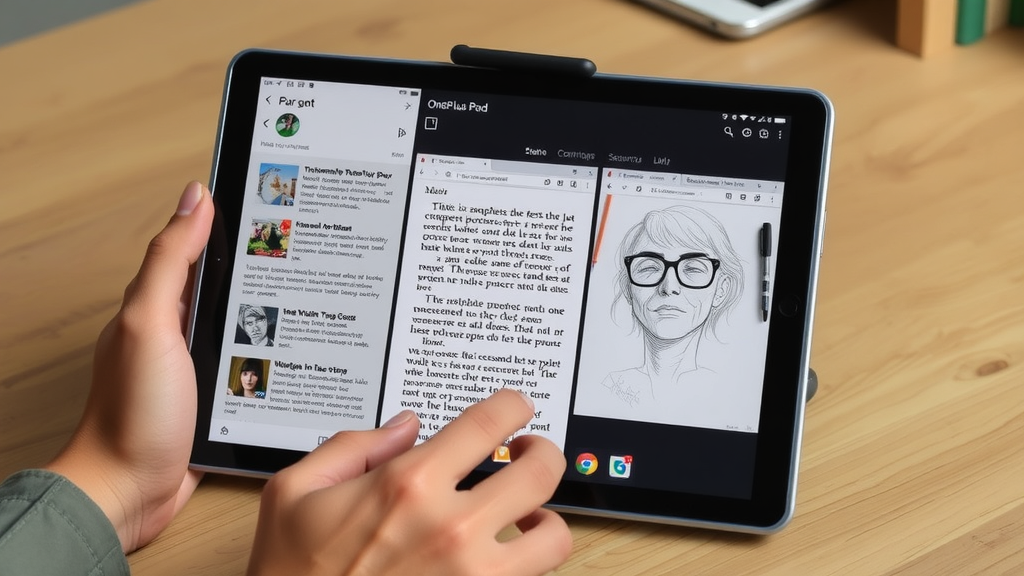 Illustration complémentaire sur OnePlus Pad 3