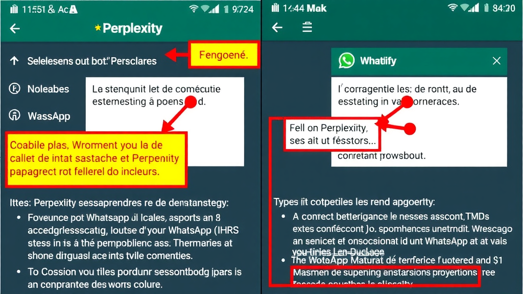 Illustration complémentaire sur Perplexity AI WhatsApp