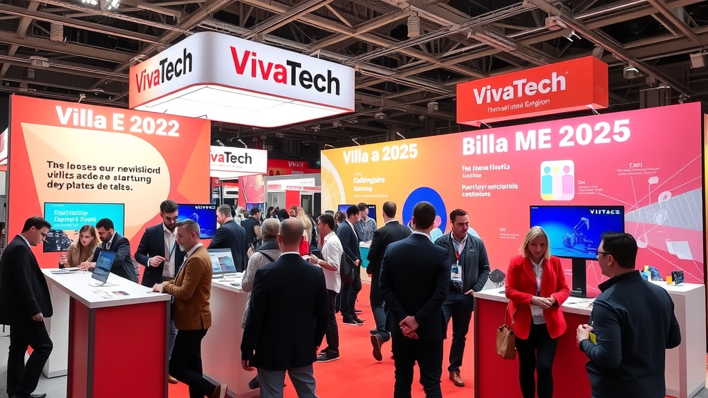 VivaTech 2025 : Les Succès et Opportunités des Start-up Belges au Salon Parisien