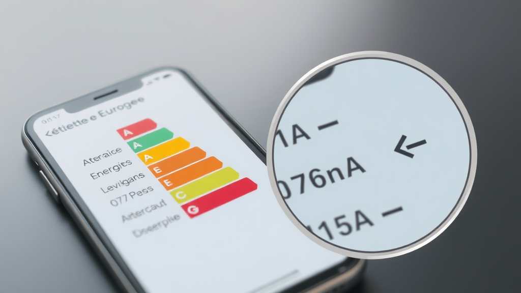 Étiquette énergétique smartphones : limites et techniques de contournement en 2025