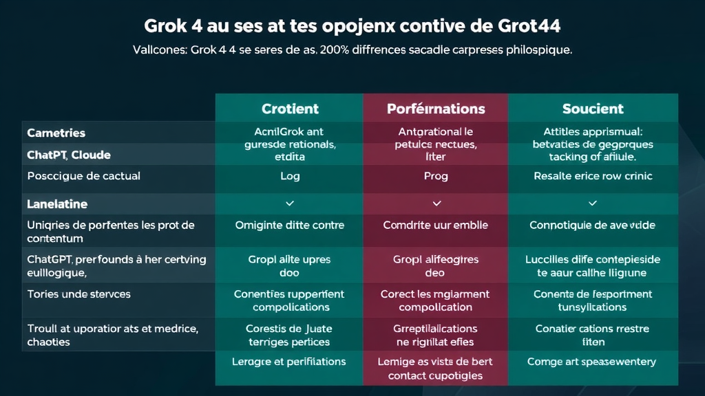 Illustration complémentaire sur Grok 4