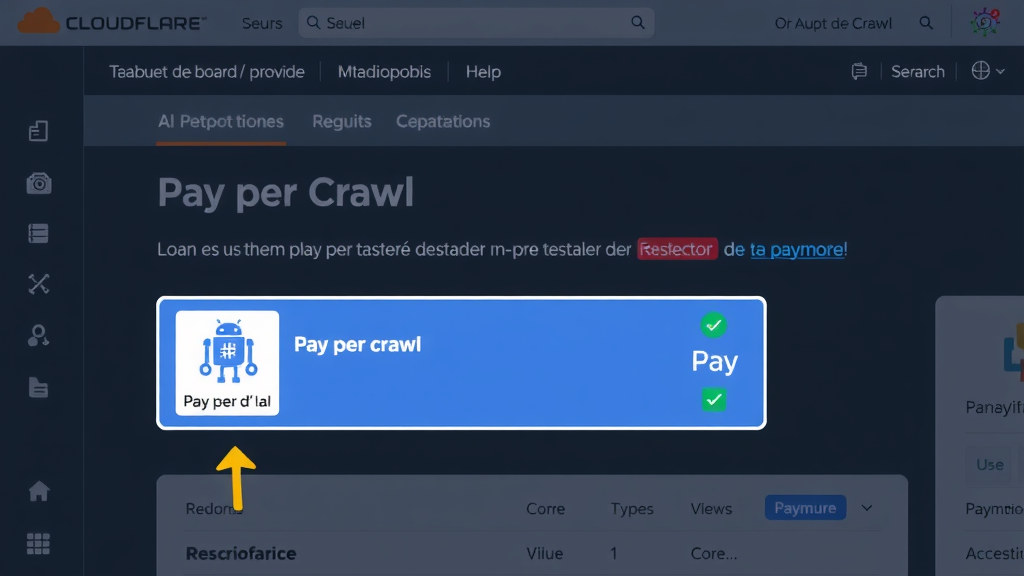 Pay per Crawl de Cloudflare : Comment facturer les IA qui exploitent vos contenus