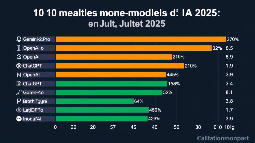 Top 10 des modèles d'IA générative de 2025 : analyse complète du classement LMArena