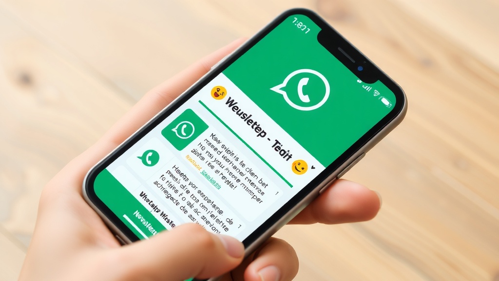 Comment créer une newsletter WhatsApp efficace en 2025 : guide complet