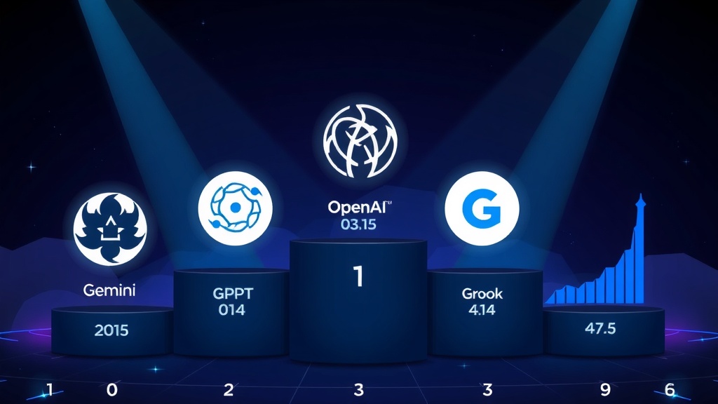 Top 10 des modèles d'IA les plus puissants en août 2025 : Gemini domine le marché