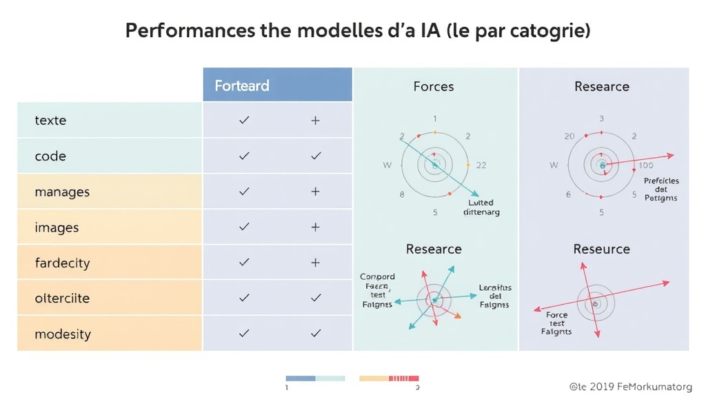 Illustration complémentaire sur modèles d'IA 2025