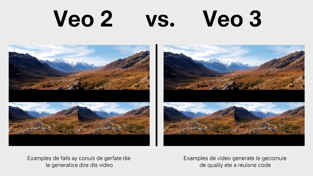 Illustration complémentaire sur IA vidéo Google