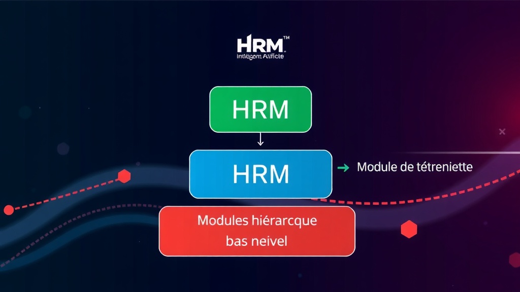 HRM : L'architecture IA 100 fois plus rapide qui surpasse tous les LLM actuels