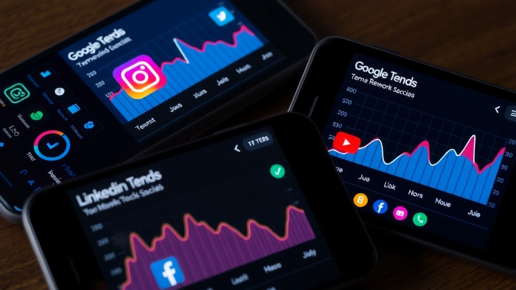 Google Trends pour les réseaux sociaux : stratégie multicanale en 2025