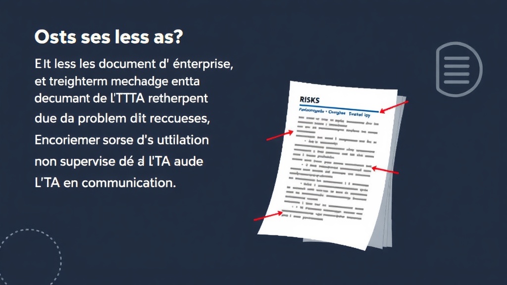 Illustration complémentaire sur communication d'entreprise IA