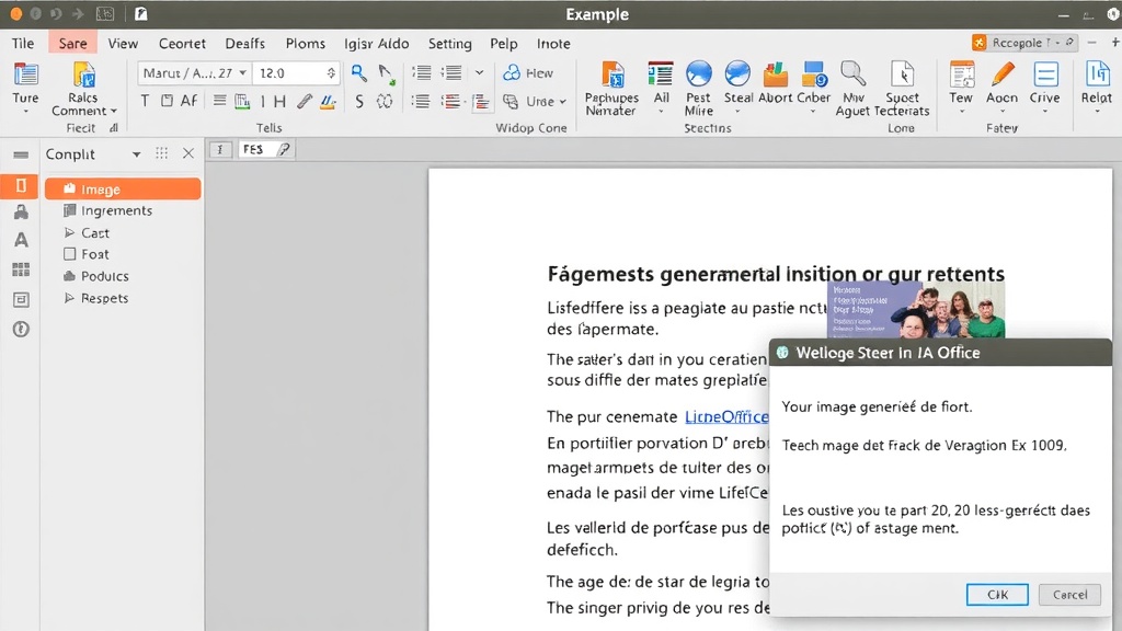 Illustration complémentaire sur LibreOffice Stable Diffusion