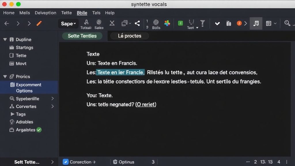 Illustration complémentaire sur synthèse vocale IA